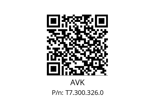   AVK T7.300.326.0