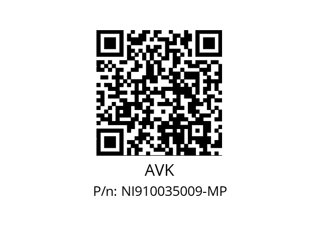   AVK NI910035009-MP