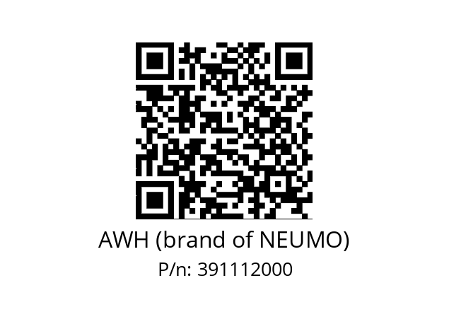   AWH (brand of NEUMO) 391112000