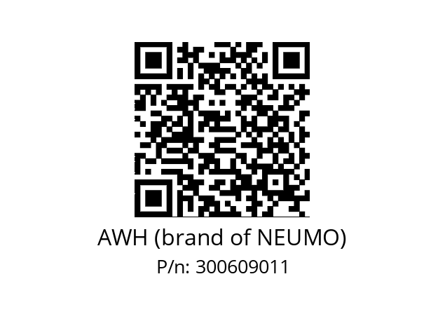   AWH (brand of NEUMO) 300609011