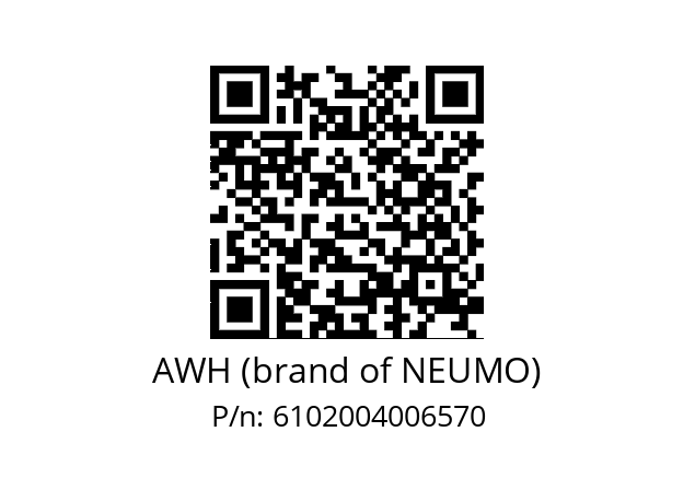   AWH (brand of NEUMO) 6102004006570