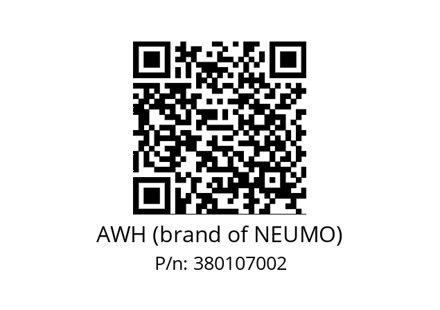   AWH (brand of NEUMO) 380107002