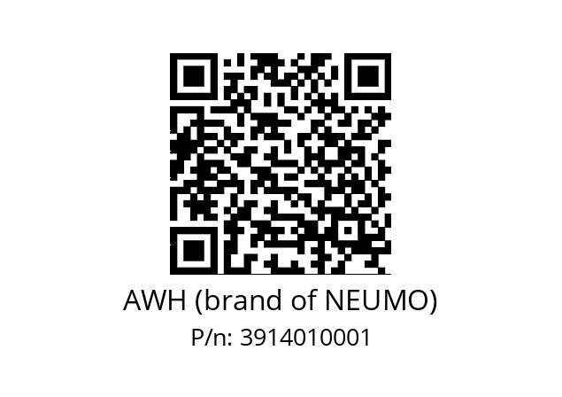   AWH (brand of NEUMO) 3914010001