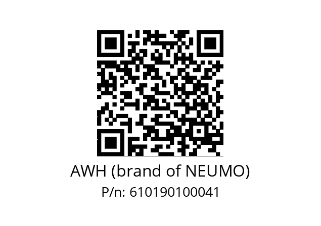   AWH (brand of NEUMO) 610190100041