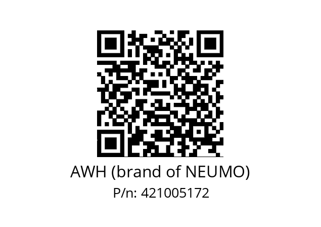   AWH (brand of NEUMO) 421005172