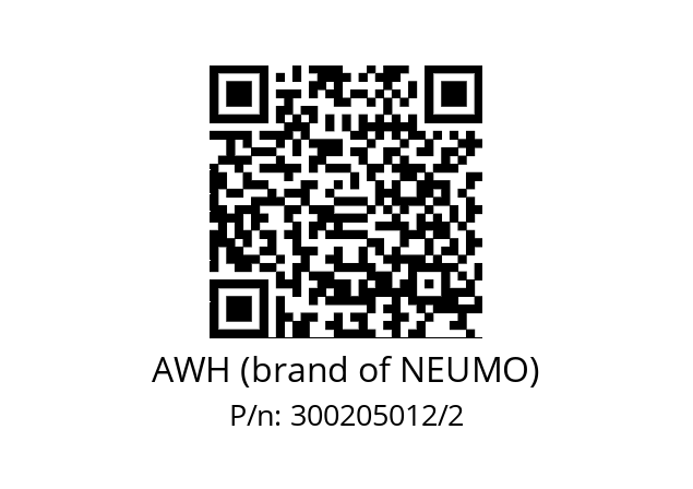   AWH (brand of NEUMO) 300205012/2