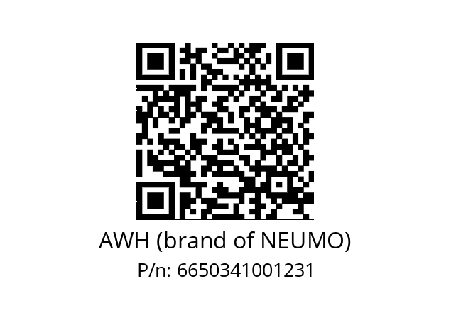   AWH (brand of NEUMO) 6650341001231