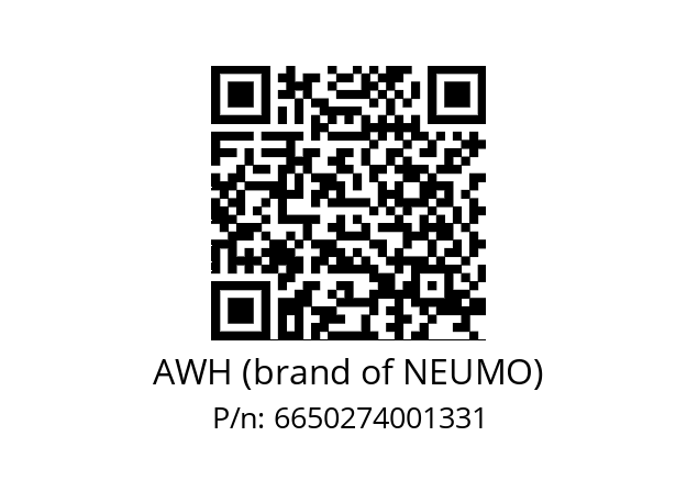   AWH (brand of NEUMO) 6650274001331