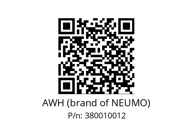   AWH (brand of NEUMO) 380010012