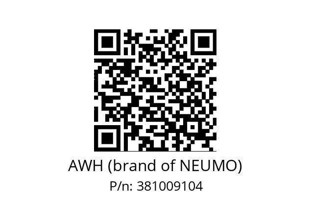   AWH (brand of NEUMO) 381009104