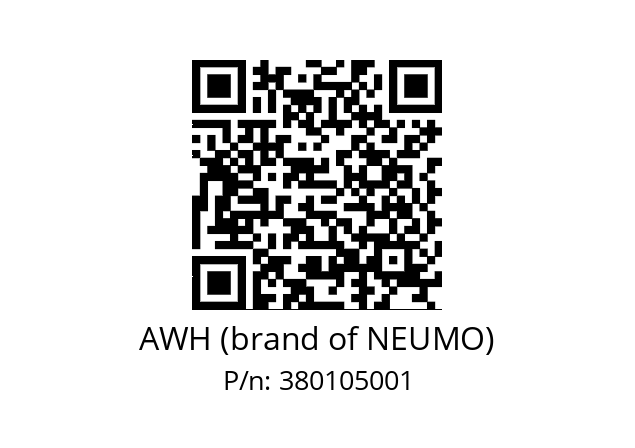   AWH (brand of NEUMO) 380105001