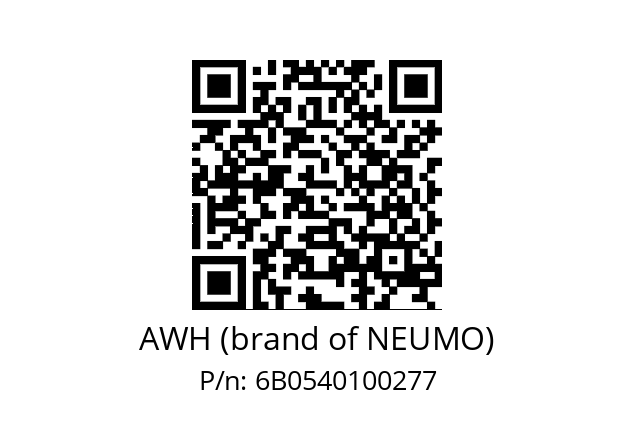   AWH (brand of NEUMO) 6B0540100277