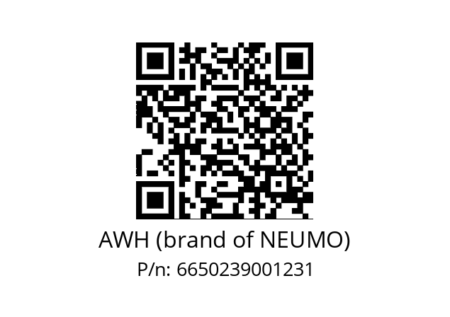   AWH (brand of NEUMO) 6650239001231