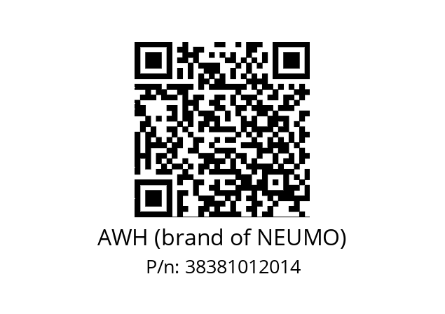   AWH (brand of NEUMO) 38381012014