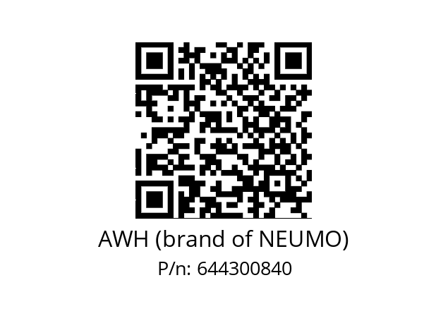   AWH (brand of NEUMO) 644300840