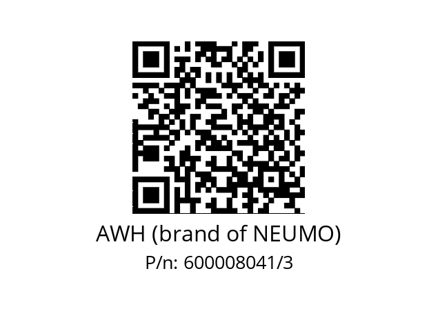   AWH (brand of NEUMO) 600008041/3