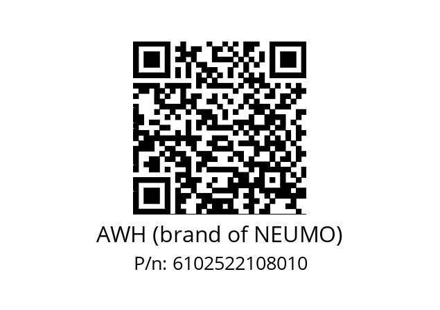   AWH (brand of NEUMO) 6102522108010