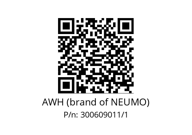   AWH (brand of NEUMO) 300609011/1