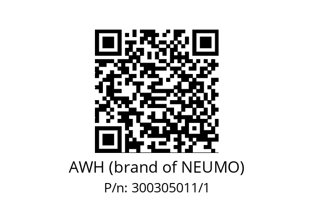   AWH (brand of NEUMO) 300305011/1