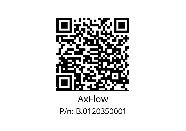   AxFlow B.0120350001