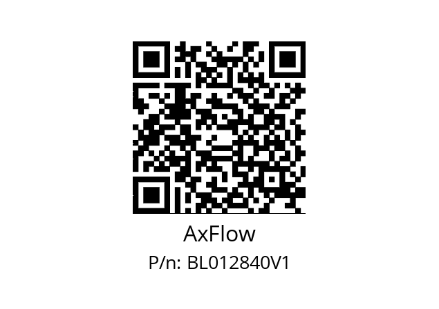   AxFlow BL012840V1