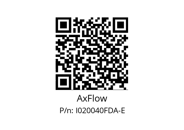   AxFlow I020040FDA-E