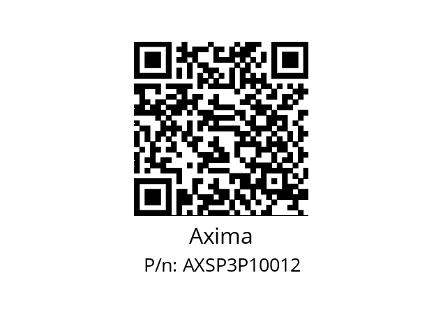   Axima AXSP3P10012