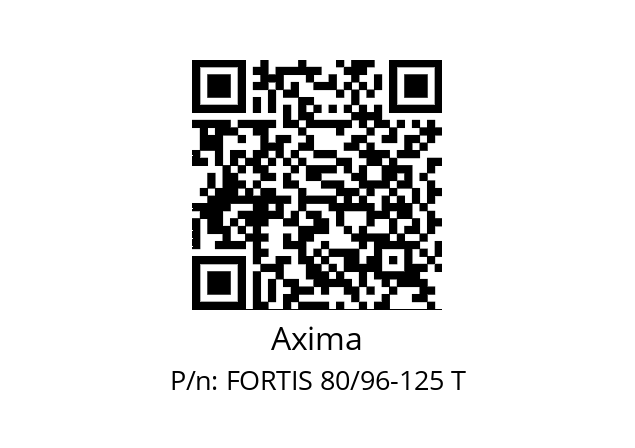   Axima FORTIS 80/96-125 T