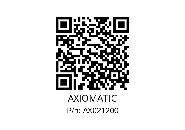   AXIOMATIC AX021200