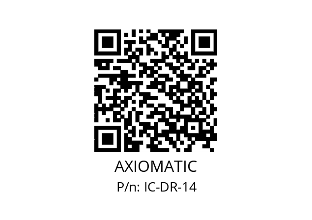   AXIOMATIC IC-DR-14