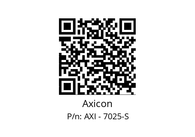   Axicon AXI - 7025-S