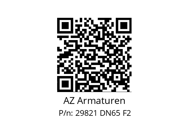   AZ Armaturen 29821 DN65 F2