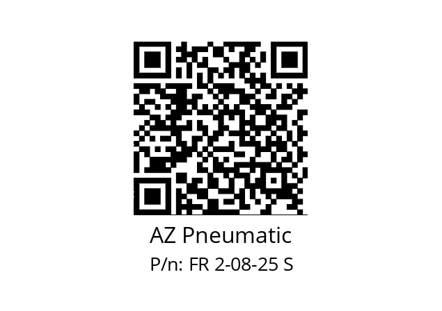   AZ Pneumatic FR 2-08-25 S