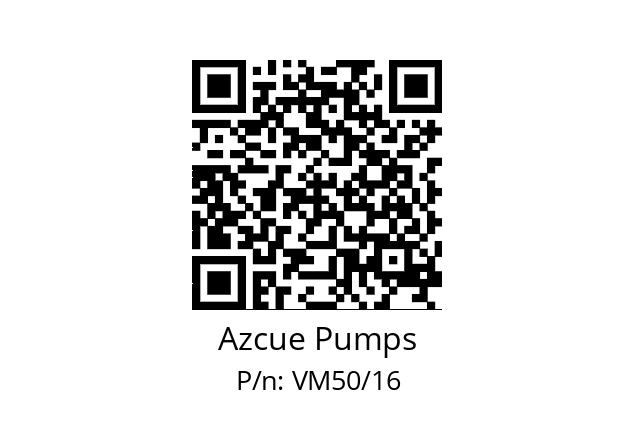   Azcue Pumps VM50/16