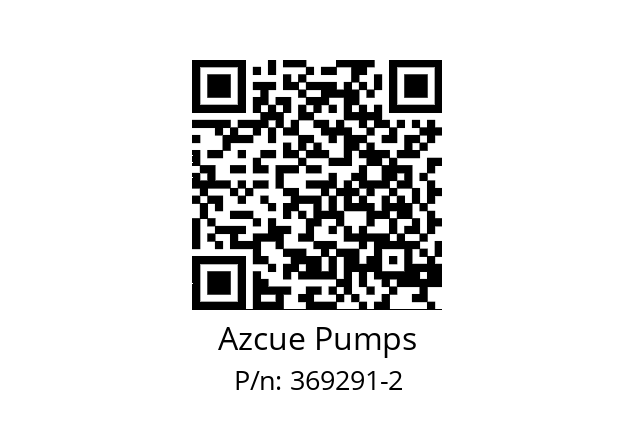   Azcue Pumps 369291-2