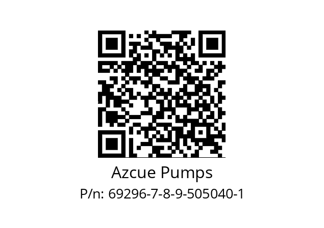   Azcue Pumps 69296-7-8-9-505040-1