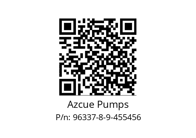   Azcue Pumps 96337-8-9-455456