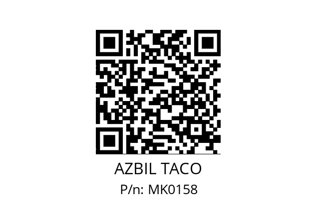   AZBIL TACO MK0158