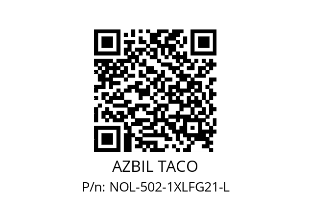   AZBIL TACO NOL-502-1XLFG21-L