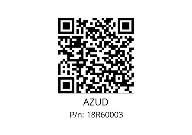   AZUD 18R60003