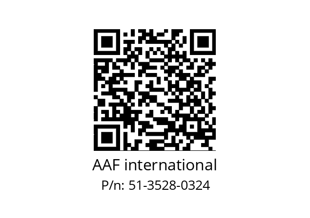   AAF international 51-3528-0324