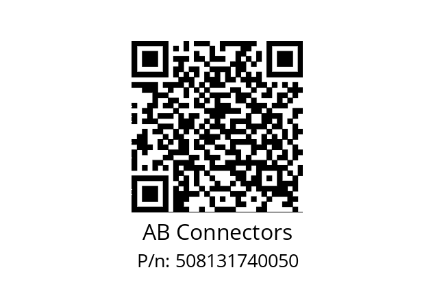   AB Connectors 508131740050