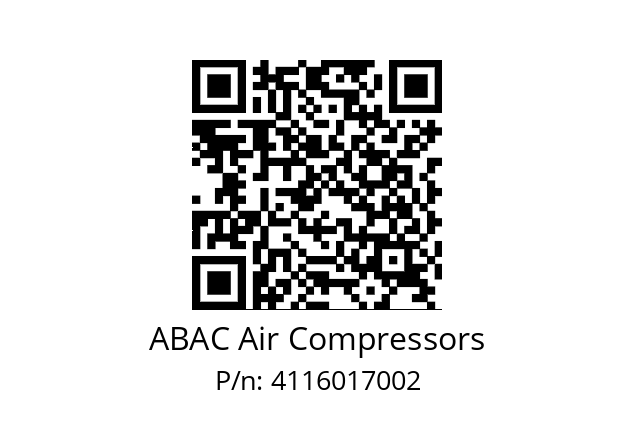   ABAC Air Compressors 4116017002