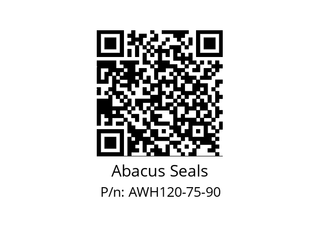   Abacus Seals AWH120-75-90