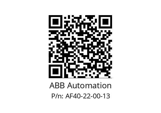   ABB Automation AF40-22-00-13