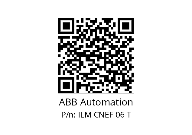   ABB Automation ILM CNEF 06 T