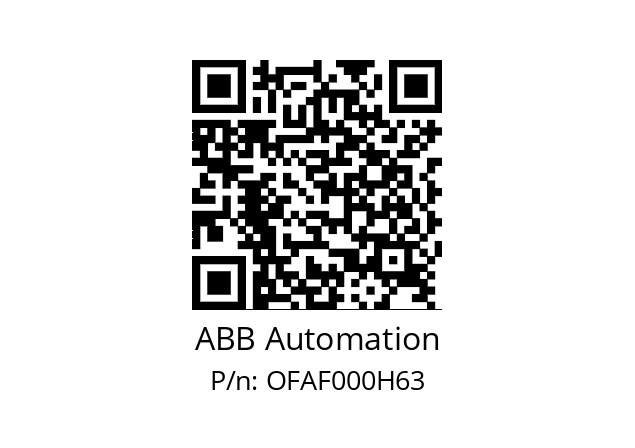   ABB Automation OFAF000H63