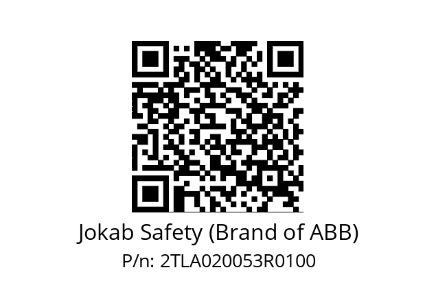   Jokab Safety (Brand of ABB) 2TLA020053R0100