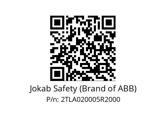   Jokab Safety (Brand of ABB) 2TLA020005R2000