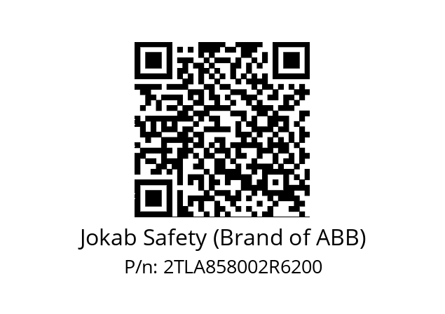   Jokab Safety (Brand of ABB) 2TLA858002R6200